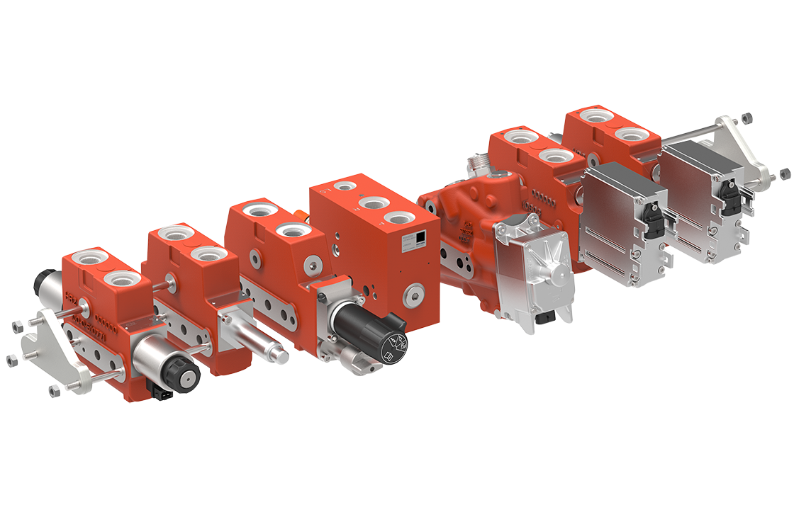 Soupapes de distribution proportionnelles LCV